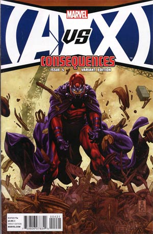 AVX Consequences #4 Cover B Incentive Mark Brooks Variant Cover