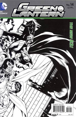 Green Lantern Vol 5 #14 Cover D Incentive Doug Mahnke Sketch Cover (Rise Of The Third Army Tie-In)