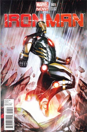 Iron Man Vol 5 #1 Cover E Incentive Adi Granov Variant Cover
