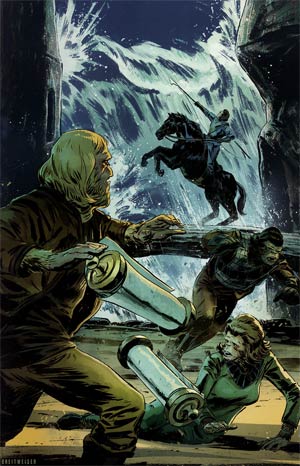 Planet Of The Apes Cataclysm #3 Cover D Incentive Mitch Breitweiser Virgin Variant Cover