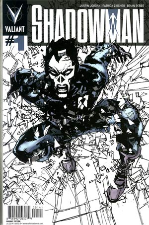 Shadowman Vol 4 #1 Cover D Incentive Bill Sienkiewicz Variant Cover