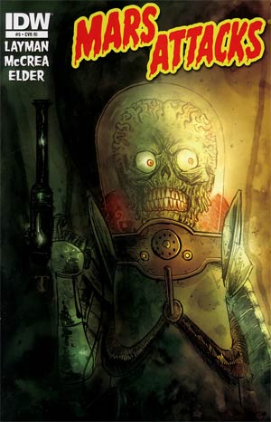 Mars Attacks Vol 3 #5 Cover B Incentive Ben Templesmith Variant Cover