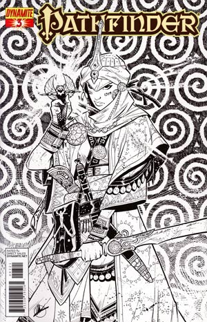 Pathfinder #3 Incentive Matteo Scalera Black & White Cover