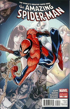 Amazing Spider-Man Vol 2 #700 Cover D Variant Humberto Ramos Wraparoundaround Cover