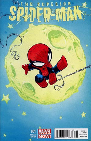 Superior Spider-Man #1 Cover C Variant Skottie Young Baby Cover