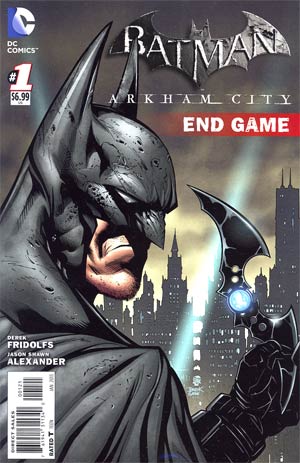 Batman Arkham City End Game #1 Cover B Incentive Patrick Gleason Variant Cover