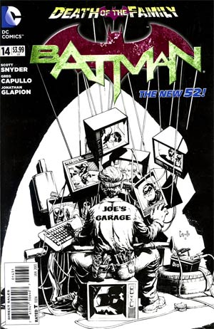 Batman Vol 2 #14 Cover E Incentive Greg Capullo Sketch Cover (Death Of The Family Tie-In)