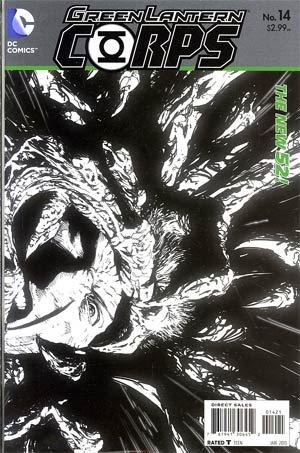 Green Lantern Corps Vol 3 #14 Cover B Incentive Scott Clark Sketch Cover (Rise Of The Third Army Tie-In)