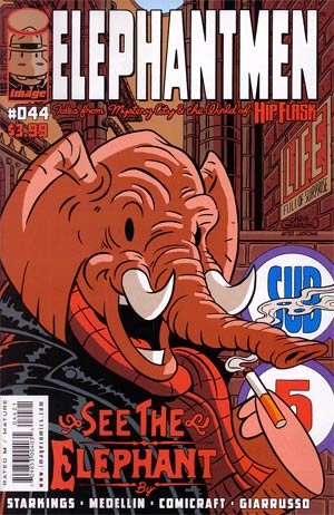 Elephantmen #44 Variant Chris Giarrusso Cover