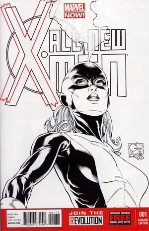 All-New X-Men #1 Cover H Incentive Joe Quesada Sketch Cover