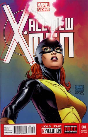 All-New X-Men #1 Cover F Incentive Joe Quesada Variant Cover