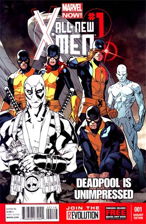 All-New X-Men #1 Cover G Incentive Unimpressed Deadpool Sketch Cover