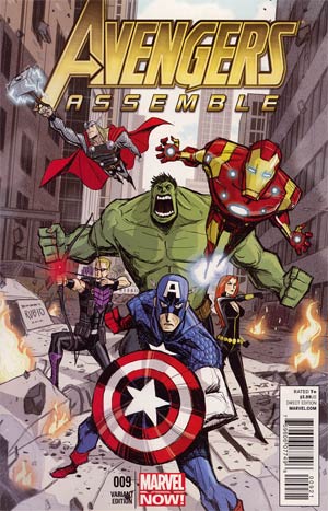 Avengers Assemble #9 Incentive Bobby Rubio Variant Cover