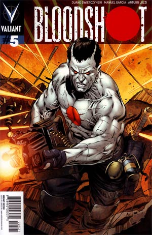 Bloodshot Vol 3 #5 Cover B Incentive Manuel Garcia Variant Cover