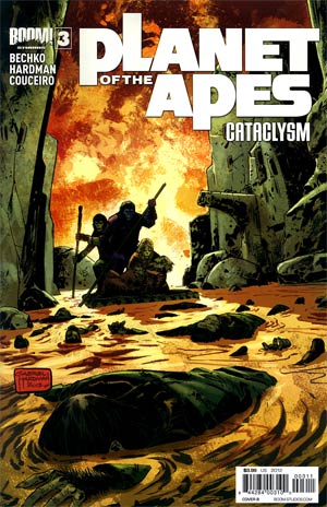 Planet Of The Apes Cataclysm #3 Cover B Gabriel Hardman