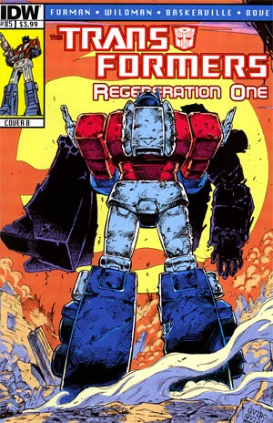 Transformers Regeneration One #85 Regular Cover B Guido Guidi