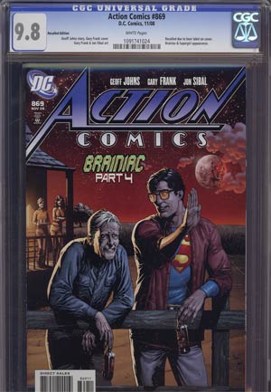 Action Comics #869 Cover C Recall Version CGC 9.8