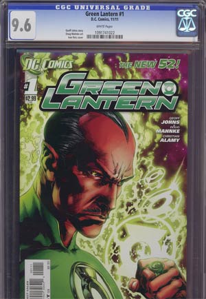 Green Lantern Vol 5 #1 Cover E 1st Ptg Regular Ivan Reis Cover CGC 9.6