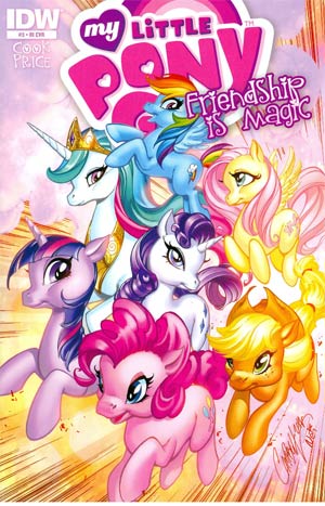 My Little Pony Friendship Is Magic #3 Cover D Incentive J Scott Campbell Variant Cover