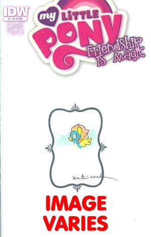 My Little Pony Friendship Is Magic #2 Cover J Incentive Katie Cook Hand Drawn Variant Cover (Please note: each cover is unique. Sorry - no requests)