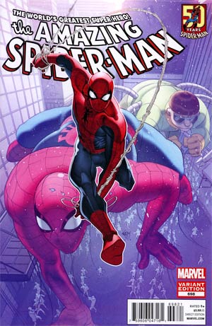 Amazing Spider-Man Vol 2 #698 Cover B Incentive Amazing Spider-Man 50th Anniversary Variant Cover