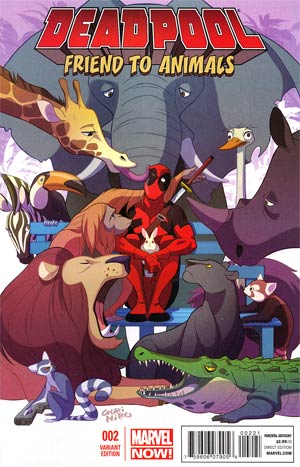 Deadpool Vol 4 #2 Incentive Gurihiru Variant Cover