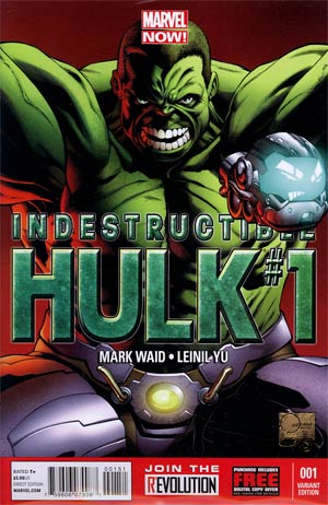 Indestructible Hulk #1 Cover F Incentive Joe Quesada Variant Cover