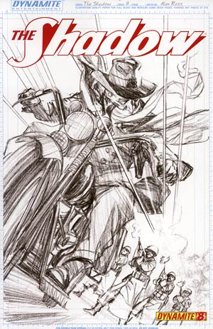 Shadow Vol 5 #8 Cover E Incentive Alex Ross Sketch Cover