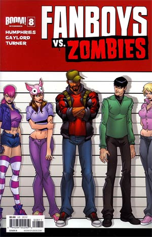 Fanboys vs Zombies #8 Regular Cover B Eddie Nunez