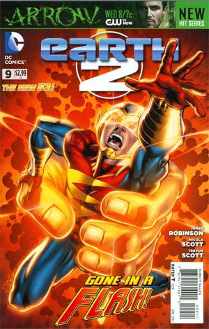 Earth 2 #9 Regular Nicola Scott Cover
