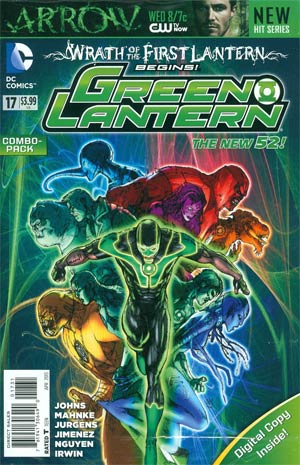 Green Lantern Vol 5 #17 Cover B Combo Pack With Polybag (Wrath Of The First Lantern Tie-In)