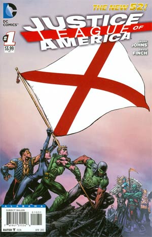 Justice League Of America Vol 3 #1 Variant Alabama Flag Cover