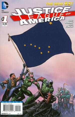 Justice League Of America Vol 3 #1 Variant Alaska Flag Cover