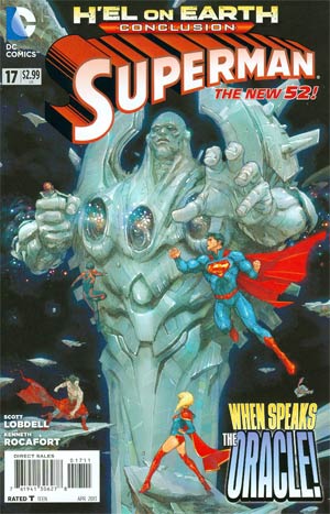Superman Vol 4 #17 Regular Kenneth Rocafort Cover (Hel On Earth Tie-In)