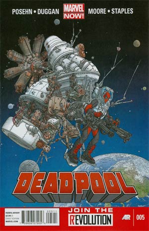 Deadpool Vol 4 #5 1st Ptg Regular Geof Darrow Cover