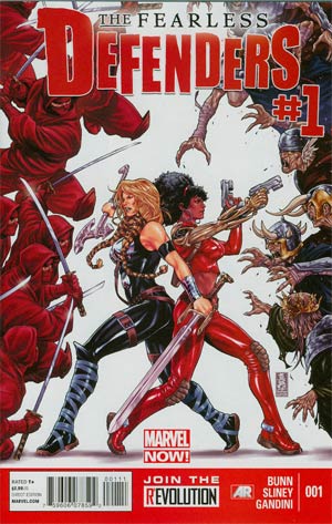 Fearless Defenders #1 Regular Mark Brooks Cover