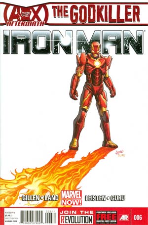 Iron Man Vol 5 #6 Cover A 1st Ptg Regular Greg Land Cover