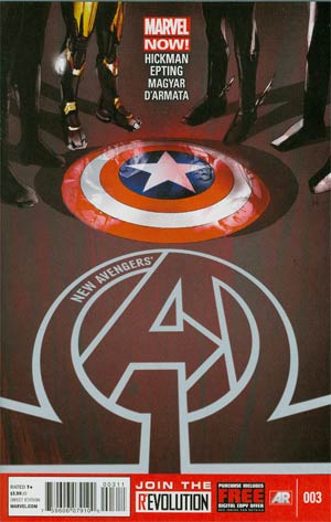 New Avengers Vol 3 #3 1st Ptg Regular Jock Cover