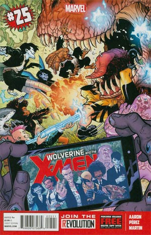 Wolverine And The X-Men #25 Cover A Regular Ramon Perez Cover