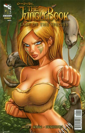 Grimm Fairy Tales Presents Jungle Book Last Of The Species #1 Cover A Ale Garza