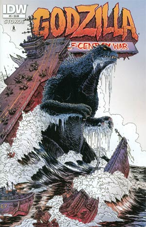 Godzilla Half-Century War #5 Cover A Regular James Stokoe Cover