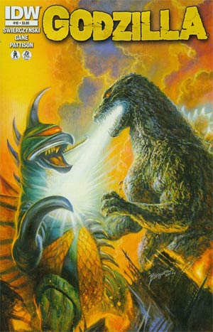 Godzilla Vol 2 #10 Cover A Regular Bob Eggleton Cover