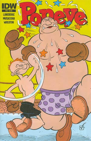 Popeye Vol 3 #10 Regular Vince Musacchia Cover