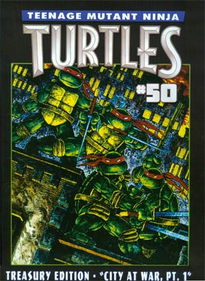 Teenage Mutant Ninja Turtles #50 Cover B Treasury Edition