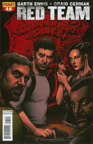 Garth Ennis Red Team #1 Variant Exclusive Subscription Cover