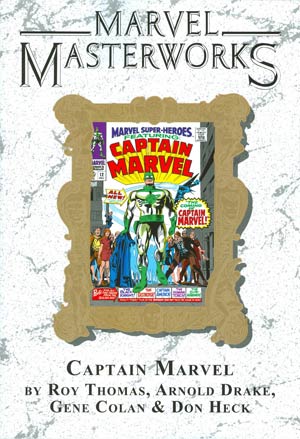 Marvel Masterworks Captain Marvel Vol 1 TP Direct Market Edition