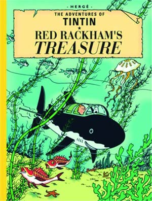 Tintin Collectors Giant Facsimile Edition Red Rackhams Treasure HC