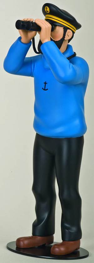 Tintin Captain Haddock The Mariner Resin Statue