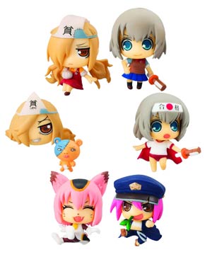 Binbougami Ga Cutie Figure Mascot Blind Mystery Box 9-Piece Display
