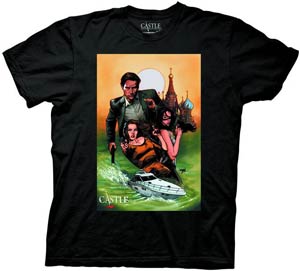 Castle A Calm Before The Storm By Mico Suayan Previews Exclusive Black T-Shirt Large